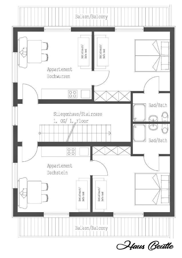 Haus Beutle Apartment Schladming Ngoại thất bức ảnh